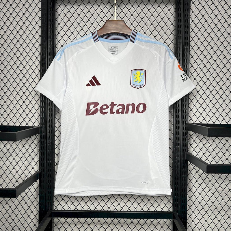 Camisa Aston Villa Away 24/25 Castore Torcedor Masculino - Lançamento