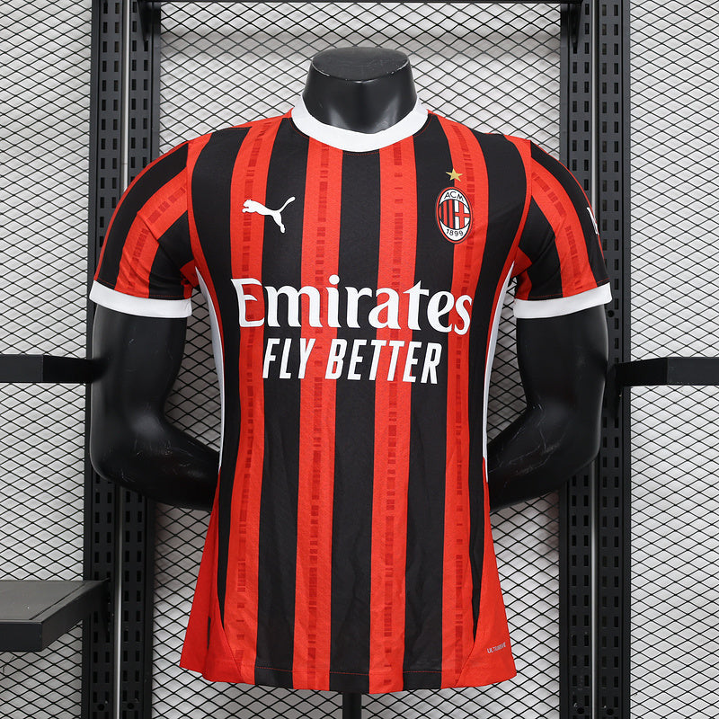 Camisa AC de Milan Titular 24/25 - Puma Versão Jogador - “ Lançamento “