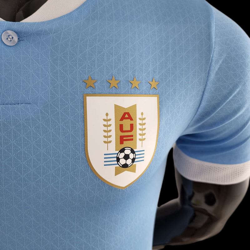 Camisa Uruguai 24/25 - Versão Jogador - Azul