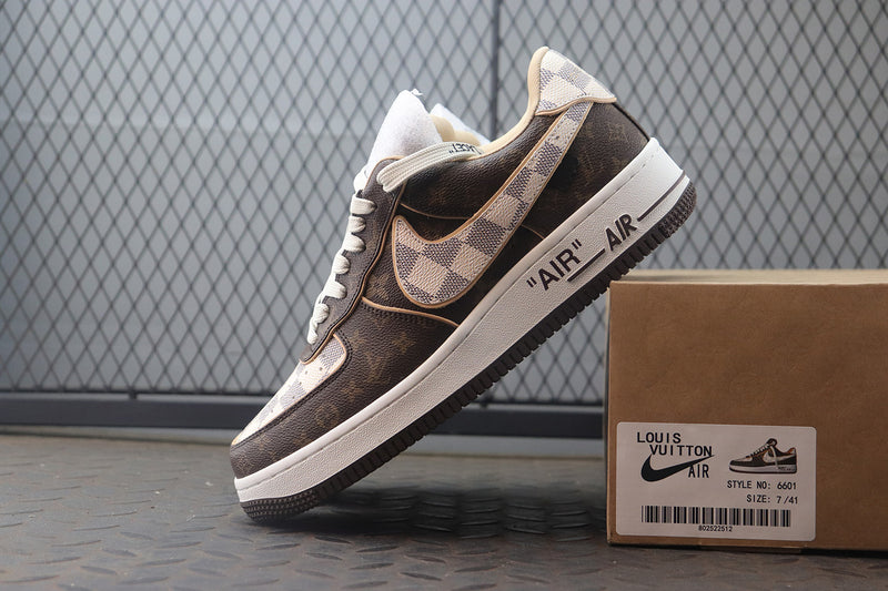 Tênis Nike Air Force 1 X LOUIS VUITTON