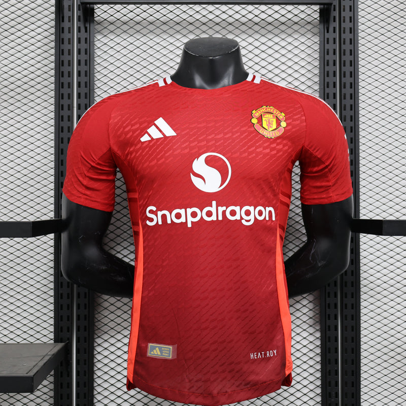 Camisa Manchester United Home 24/25 Adidas Versão Jogador - Lançamento