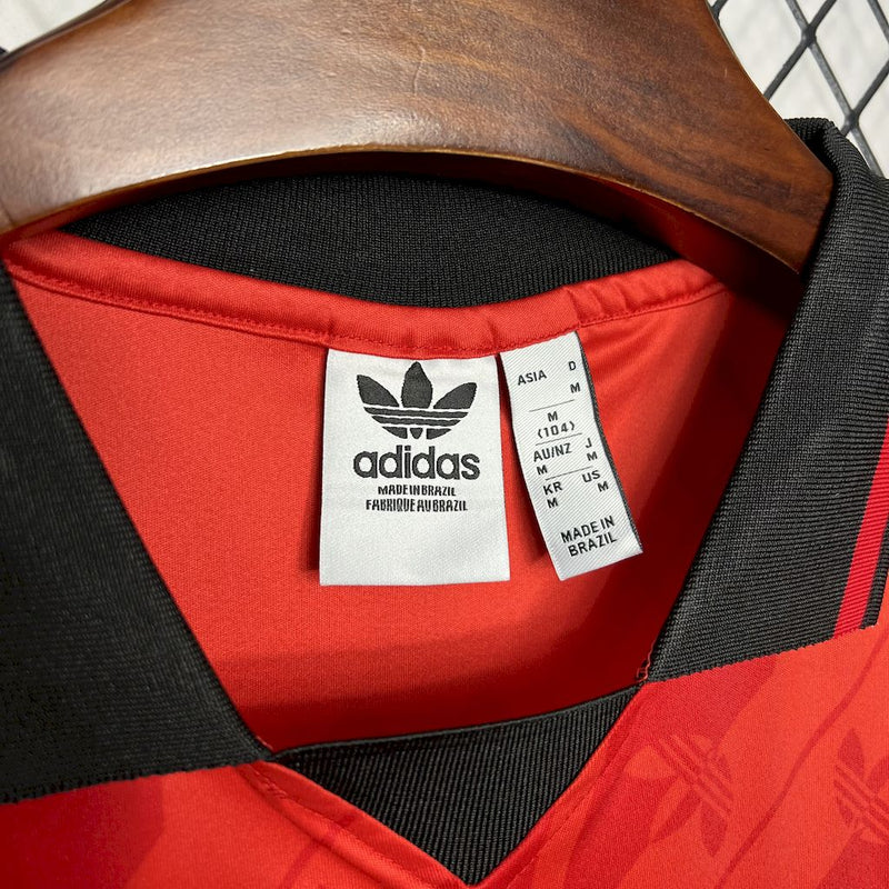 Camisa Flamengo Lifestyler Retro 24/25 - Adidas Torcedor Masculino - Lançamento