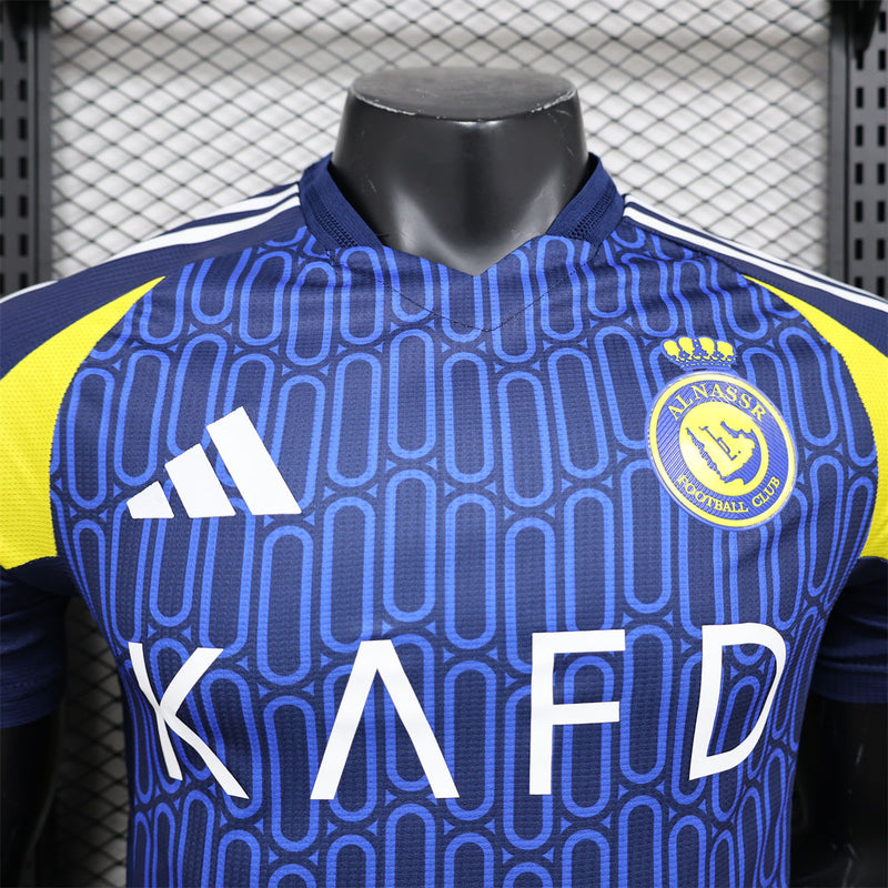 Camisa Al-Nassr Away 24/25 Adidas Jogador Masculino - Lançamento