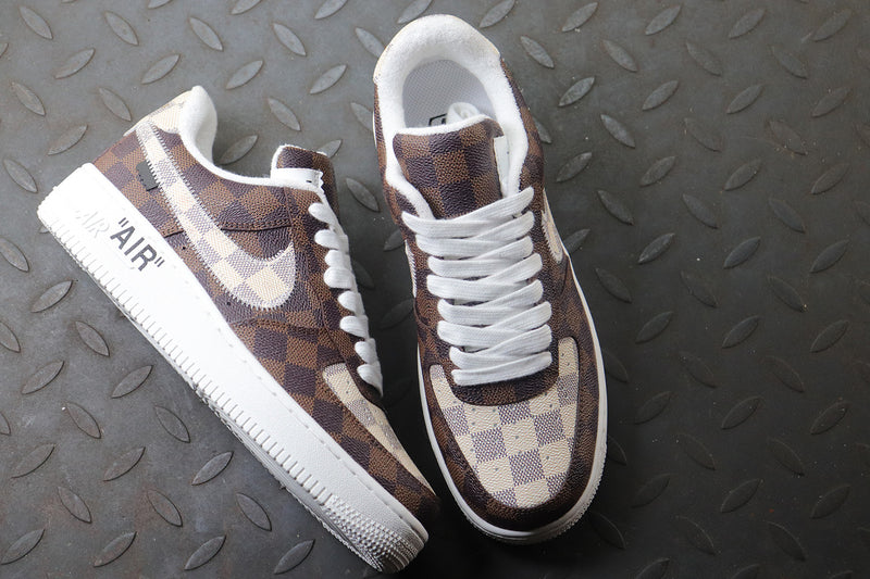 Tênis Nike Air Force 1 X LOUIS VUITTON