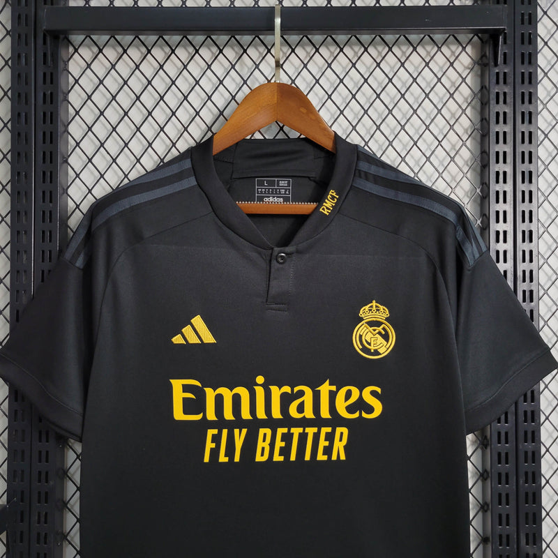 Camisa Real Madrid Third Away Jersey 23/24 - Adidas Torcedor Masculina