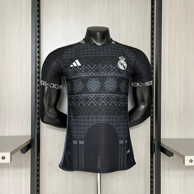 Camisa Real Madrid - Edição Especial 24/25 - Versão Jogador - Preto