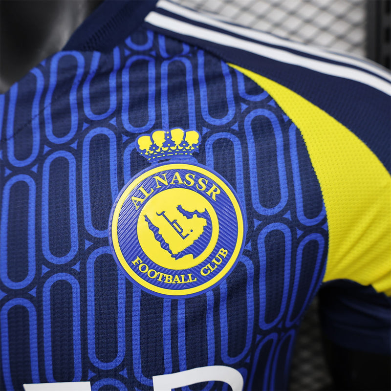 Camisa Al-Nassr Away 24/25 Adidas Jogador Masculino - Lançamento