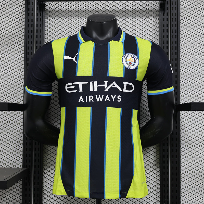 Camisa Manchester City Away - 24/25 Puma Versão Jogador - “Lançamento”