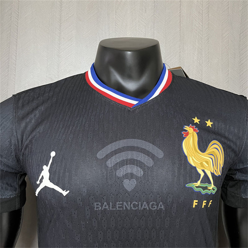 Camisa França Away - 24/25 - Nike Versão Jogador - Preto