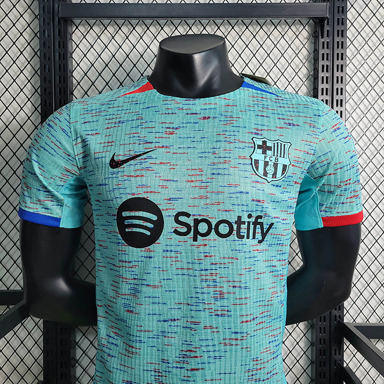 Camisa Barcelona - Pré Jogo 24/25 - Versão Jogador