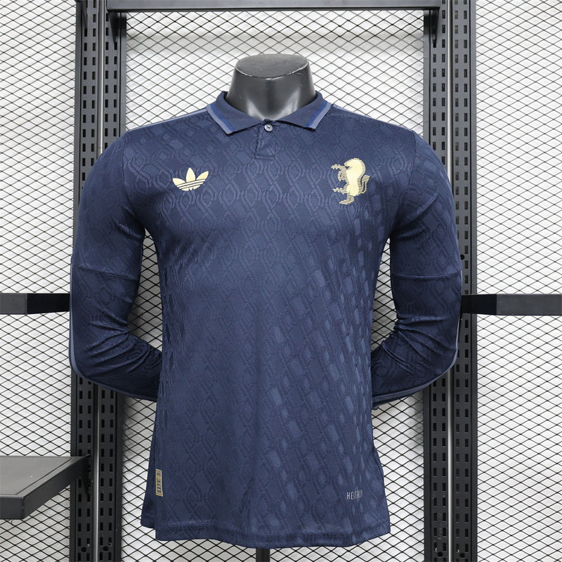 Camisa Juventus Third Away 24/25 Adidas Versão Jogador Manga Longa - Lançamento