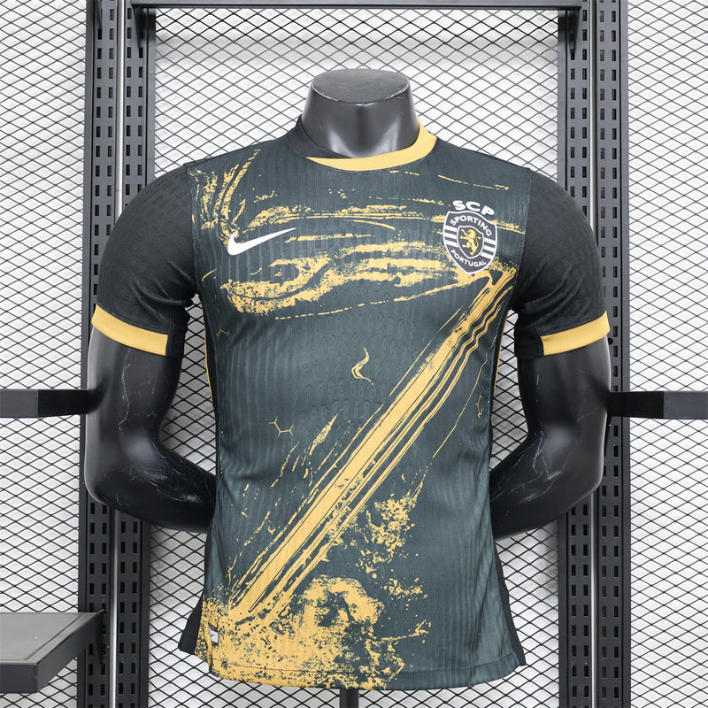 Camisa Sporting Lisboa Third Away 24/25 Nike Versão Jogador Masculino - Lançamento