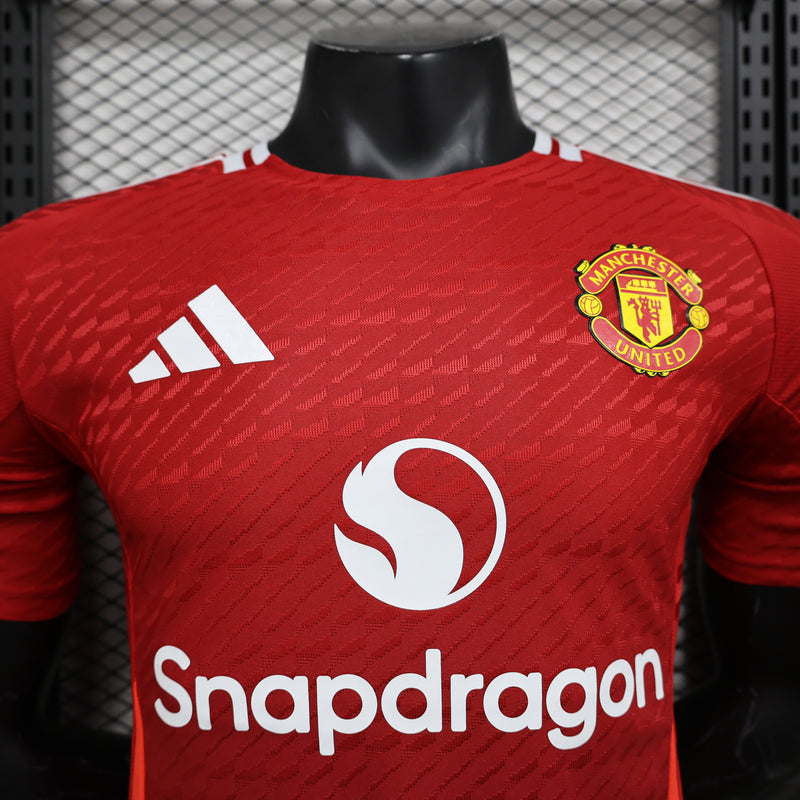 Camisa Manchester United Home 24/25 Adidas Versão Jogador - Lançamento