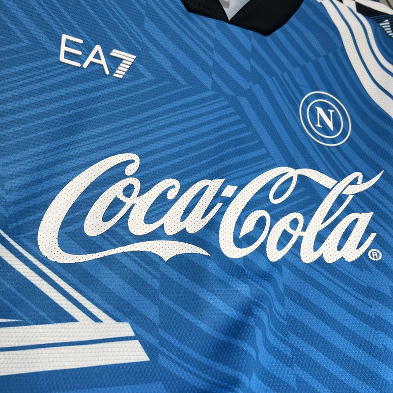 Camisa Napoli Away Edição Especial 24/25 N7 Versão torcedor Masculino - Lançamento