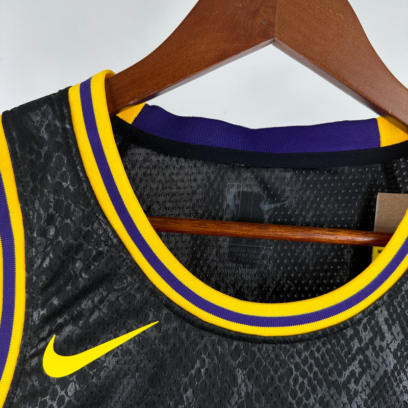 Camisa NBA Los Angeles Lakers SWINGMAN BLACK MANBA 21/22