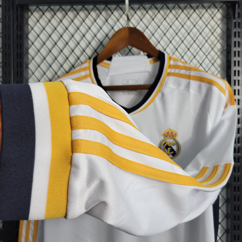 Camisa Real Madrid Titular 23/24 - Adidas Torcedor Manga Longa