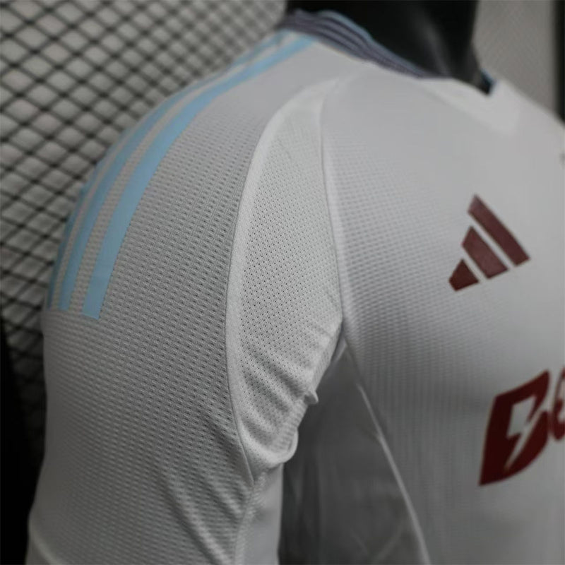 Camisa Aston Villa Away 24/25 - Adidas Versão Jogador - Lançamento