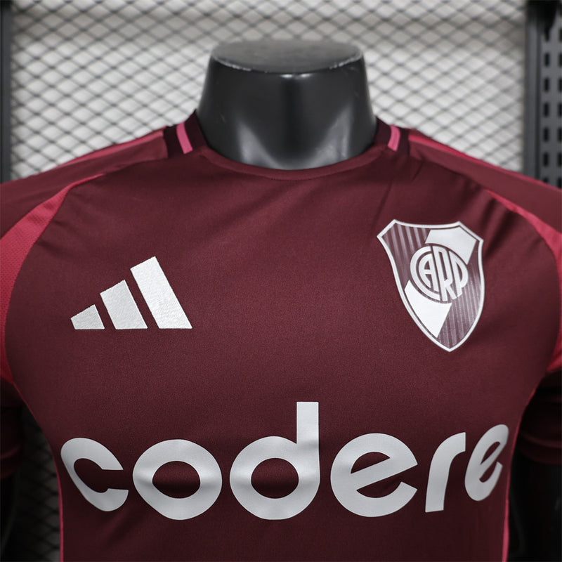 Camisa River Plate Third Away 24/25 Adidas Versão Jogador Masculino - Lançamento