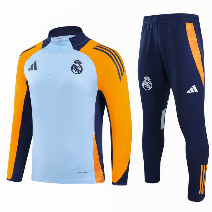 Conjunto de treino Real Madrid 24/25 Azul