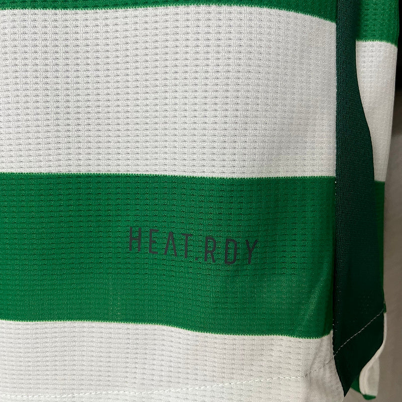 Camisa Celtic Home 24/25 - Adidas Versão Jogador - Lançamento