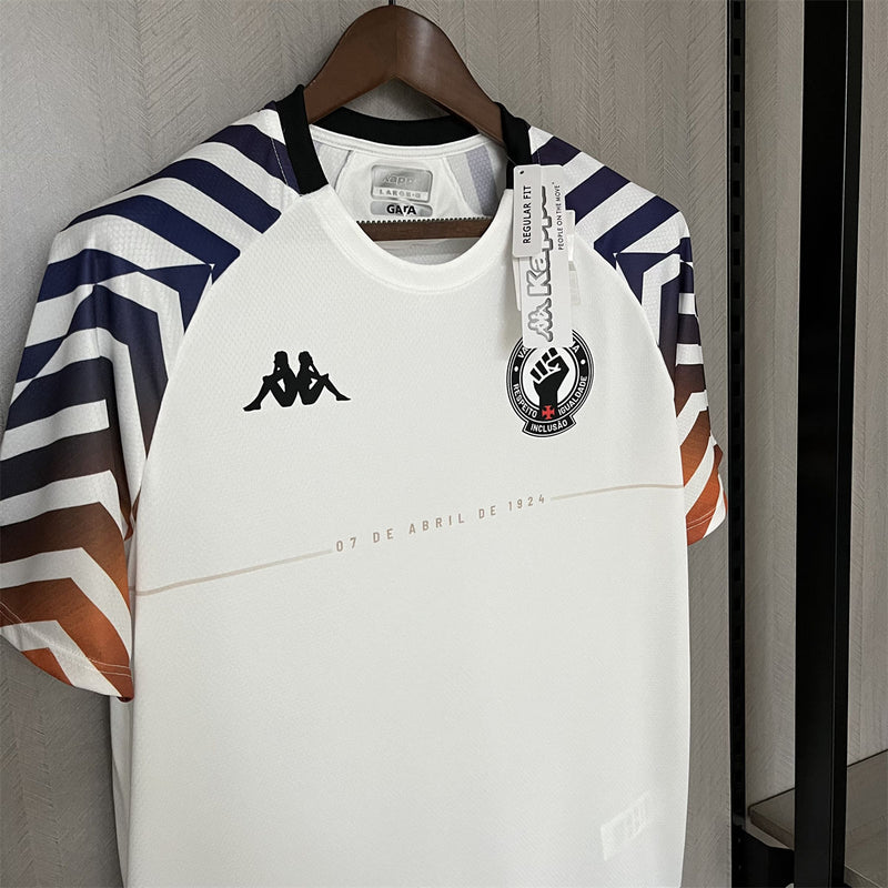 Camisa Vasco Da Gama Edição Especial White 24/25 - Kappa Torcedor Masculino