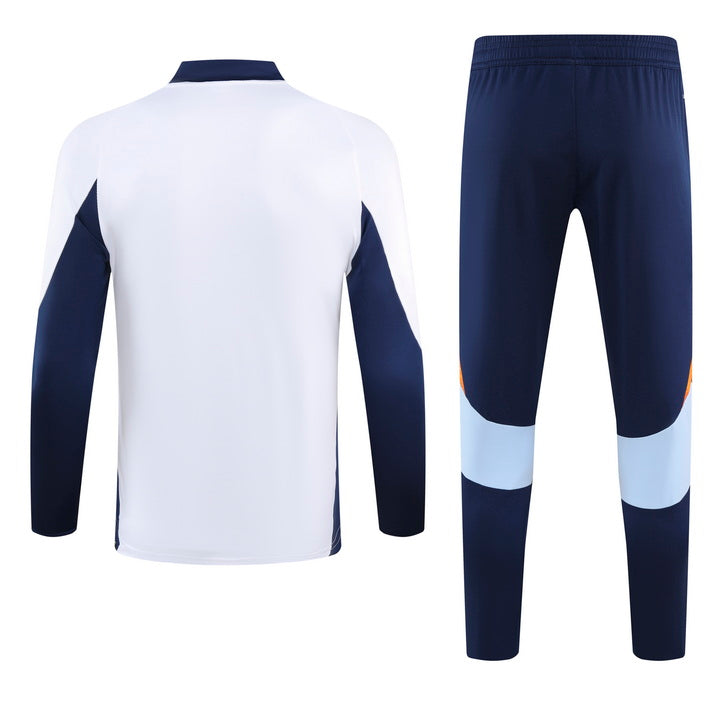 Conjunto de treino Real Madrid 24/25 Branco