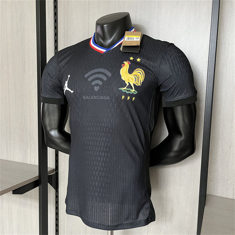 Camisa França Away - 24/25 - Nike Versão Jogador - Preto