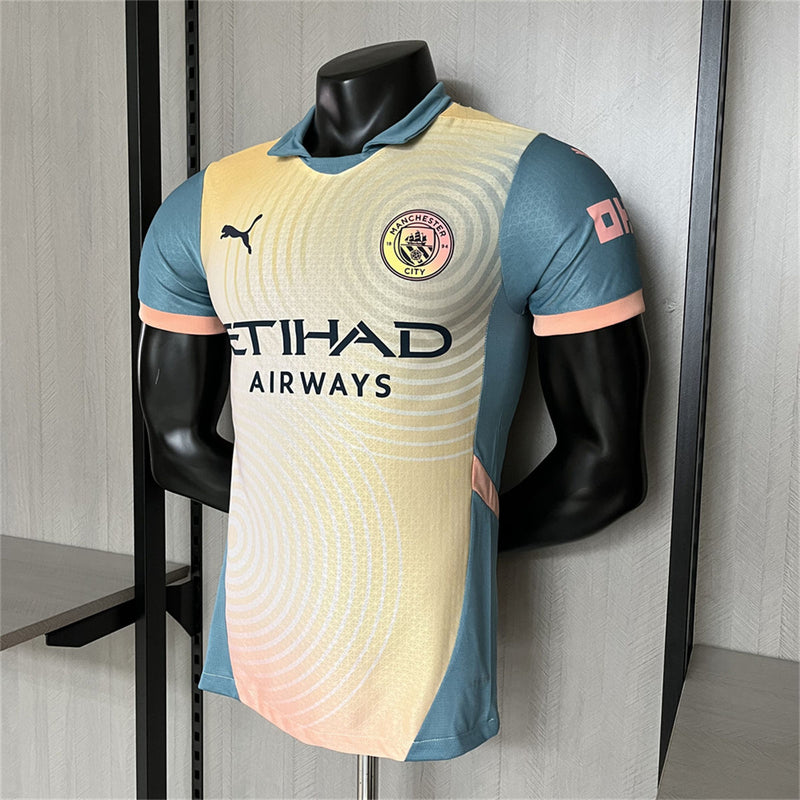 Camisa Manchester City 4º - 24/25 - Puma Versão Jogador - Lançamento