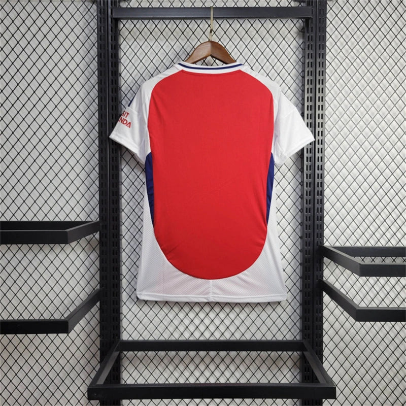 Camisa Arsenal Titular 24/25 - Adidas Versão Feminina - Lançamento