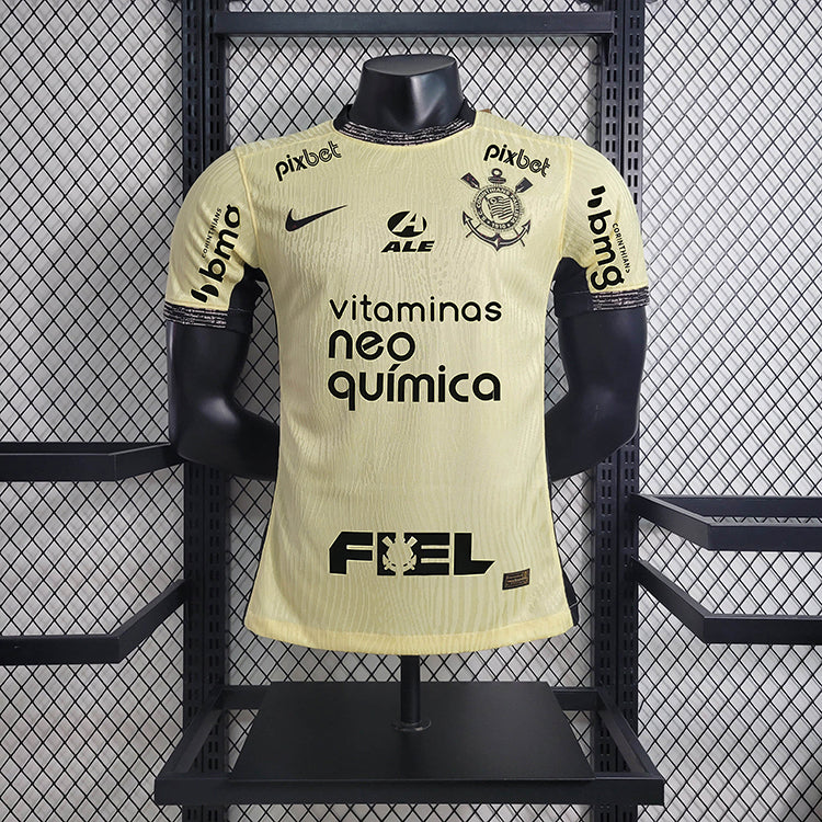 Camisa Corinthians ll 24/25 - Versão Jogador - C/ todos os patrocinadores