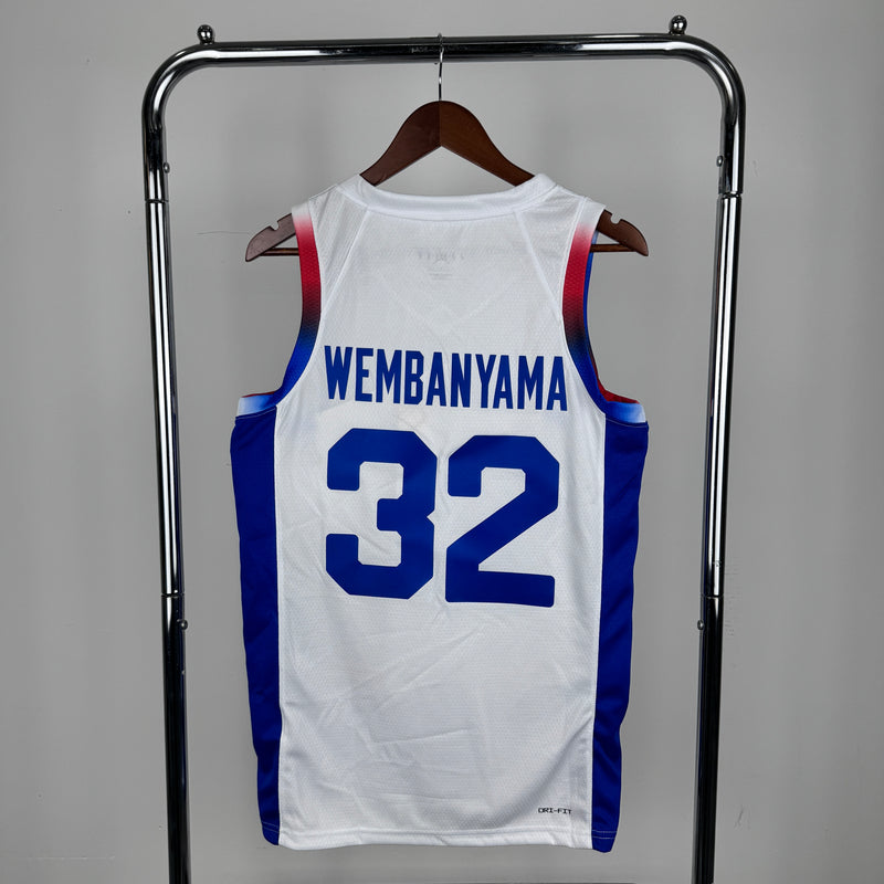 Camisa NBA Seleção França 24/25  JORDAN