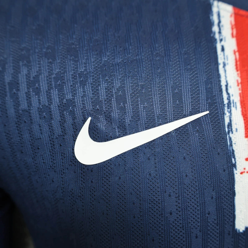 Camisa PSG home 24/25 - Nike Versão Jogador Manga Longa - Lançamento