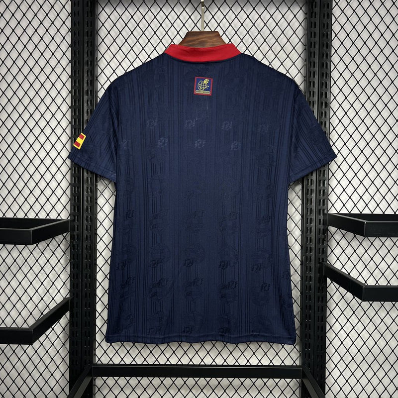 Camisa Espanha Reserva 1996 - Versão Retro