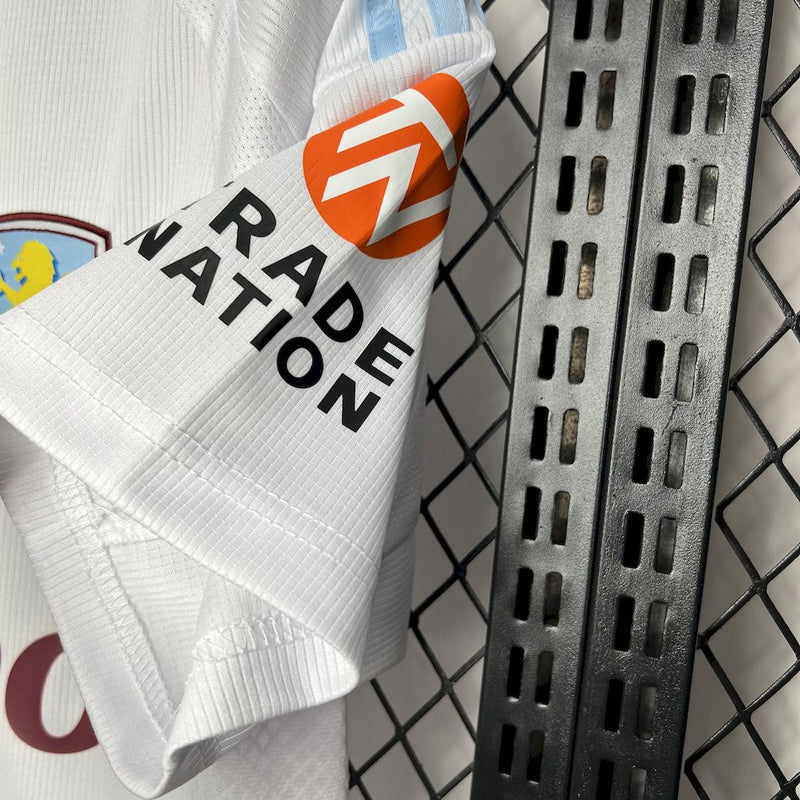 Camisa Aston Villa Away 24/25 Castore Torcedor Masculino - Lançamento