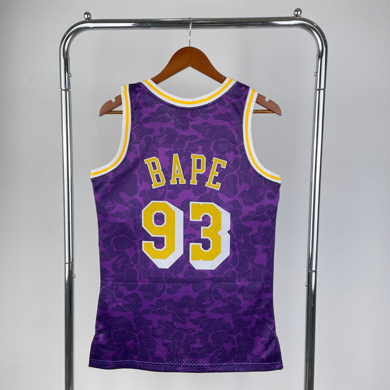 Camisa NBA Los Angeles Lakers  Mitchell & Ness 1993 retrô