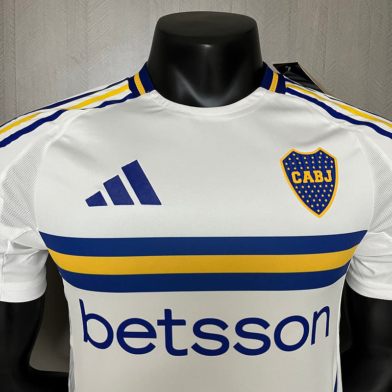 Camisa Boca Juniors Titular 24/25 - Versão Jogador - Branco