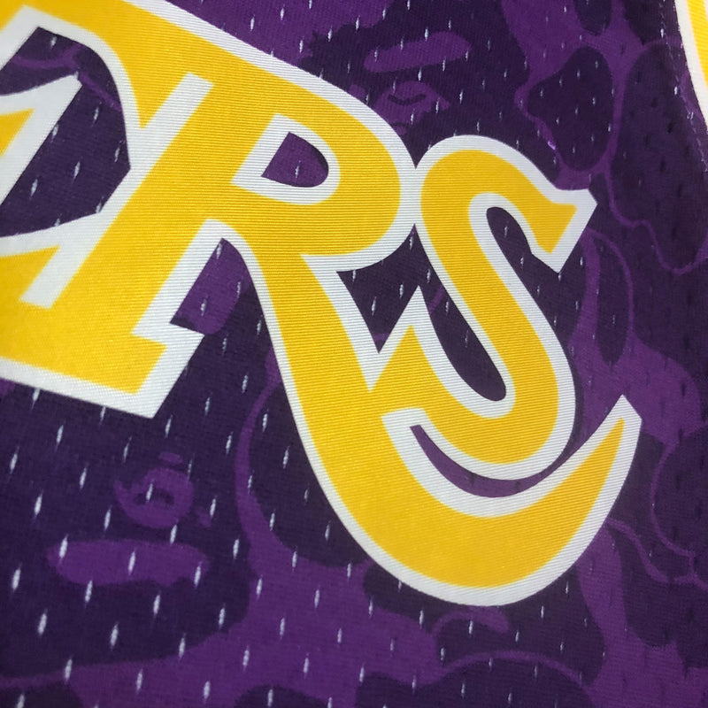 Camisa NBA Los Angeles Lakers  Mitchell & Ness 1993 retrô