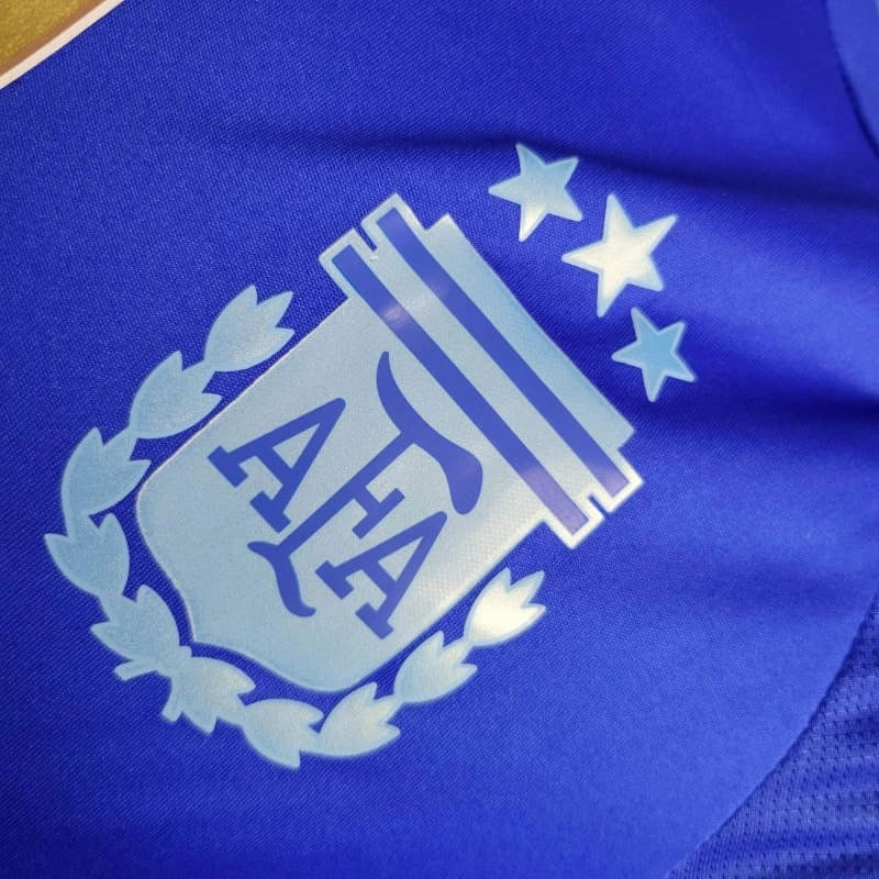 Camisa Argentina 24/25 - Versão Jogador - Azul