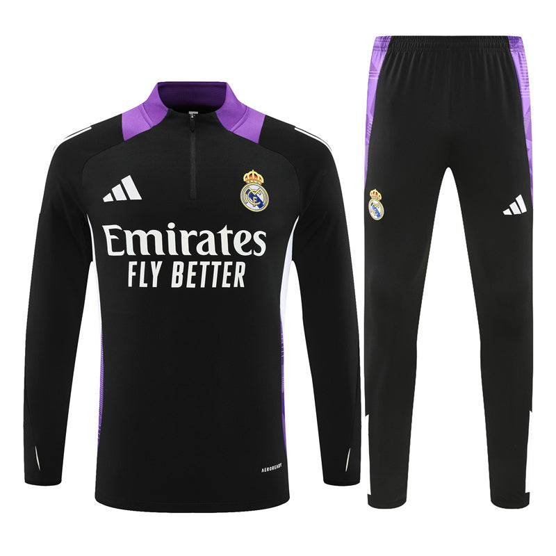 Conjunto de treino Real Madrid Reserva 24/25 Adidas - Lançamento