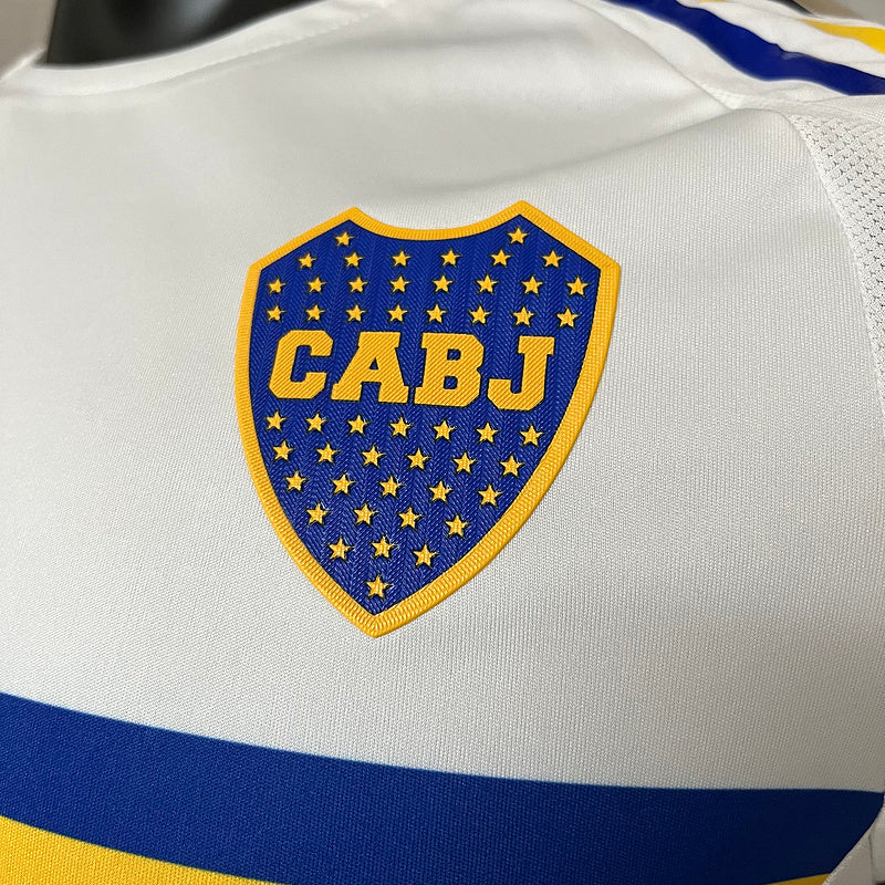 Camisa Boca Juniors Titular 24/25 - Versão Jogador - Branco