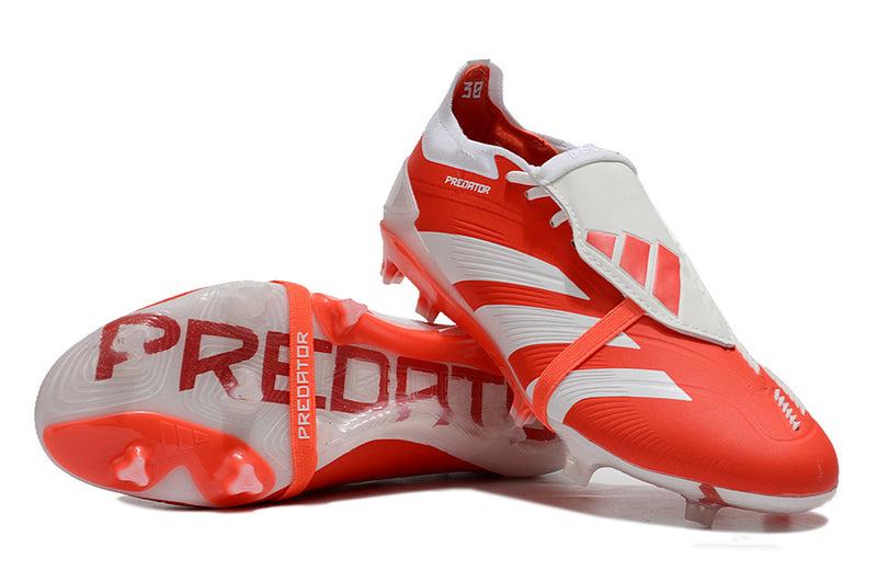 Chuteira Adidas PREDATOR ACCURACY 23/2024 - Branco/Laranja