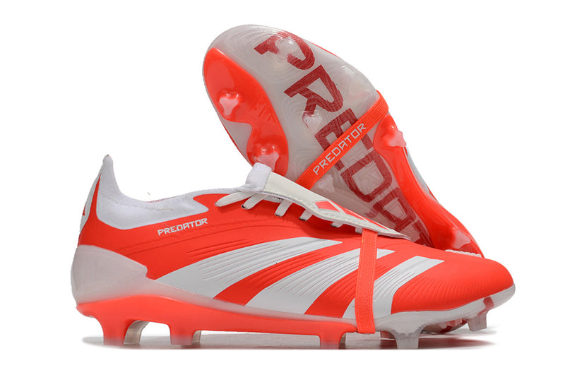 Chuteira Adidas PREDATOR ACCURACY 23/2024 - Branco/Laranja