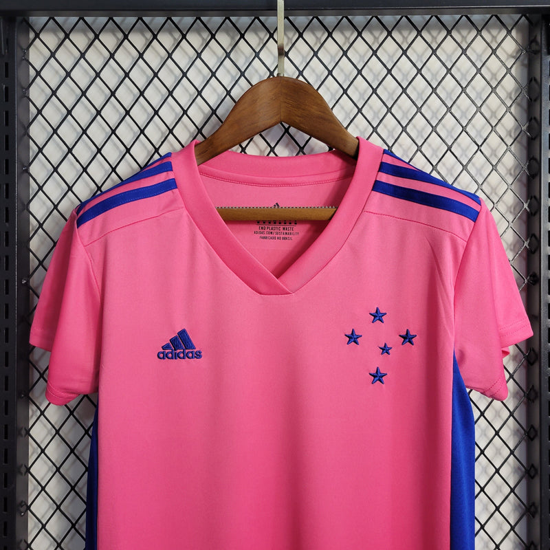 Camisa Cruzeiro Edição Especial Rosa 22/23 - Versão Feminina