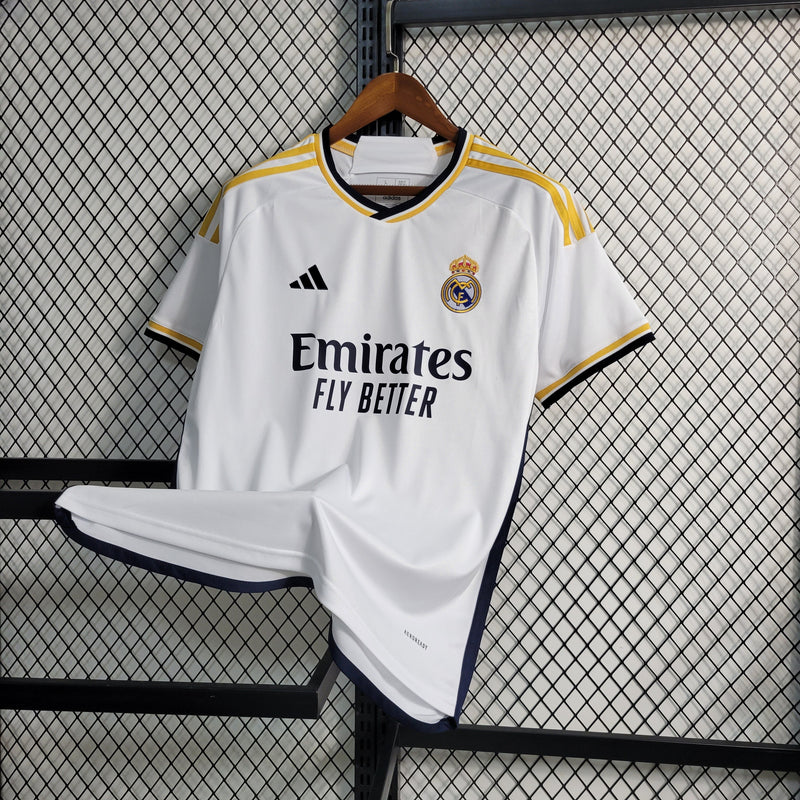 Camisa Real Madrid Home 23/24 - Adidas Torcedor Masculina